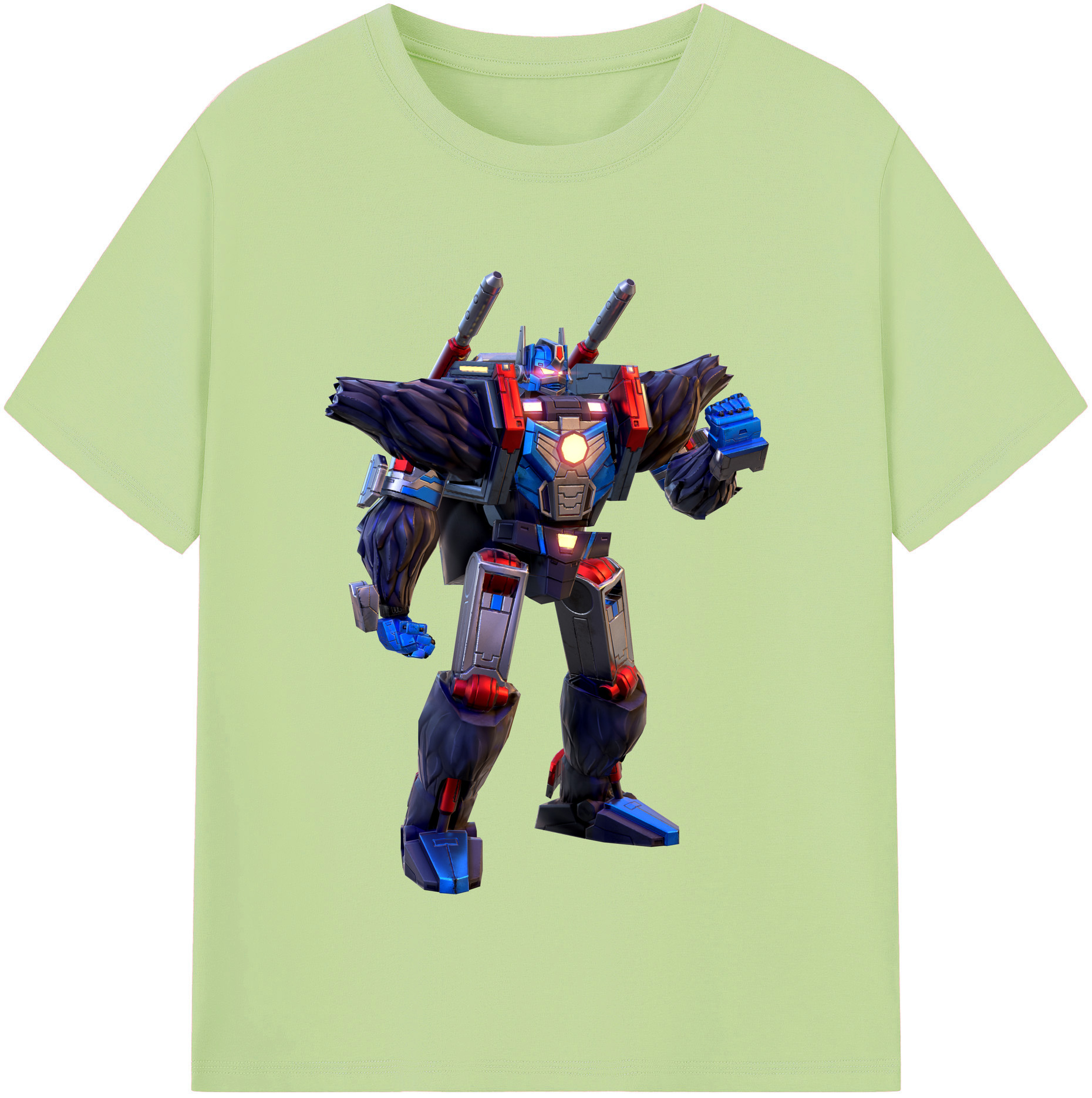 （画像用）  綿100％半袖Tシャツ（フロントプリント）